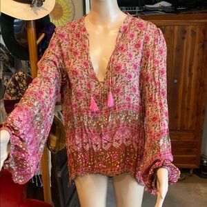 Spell Kombi Blouse Lovebird